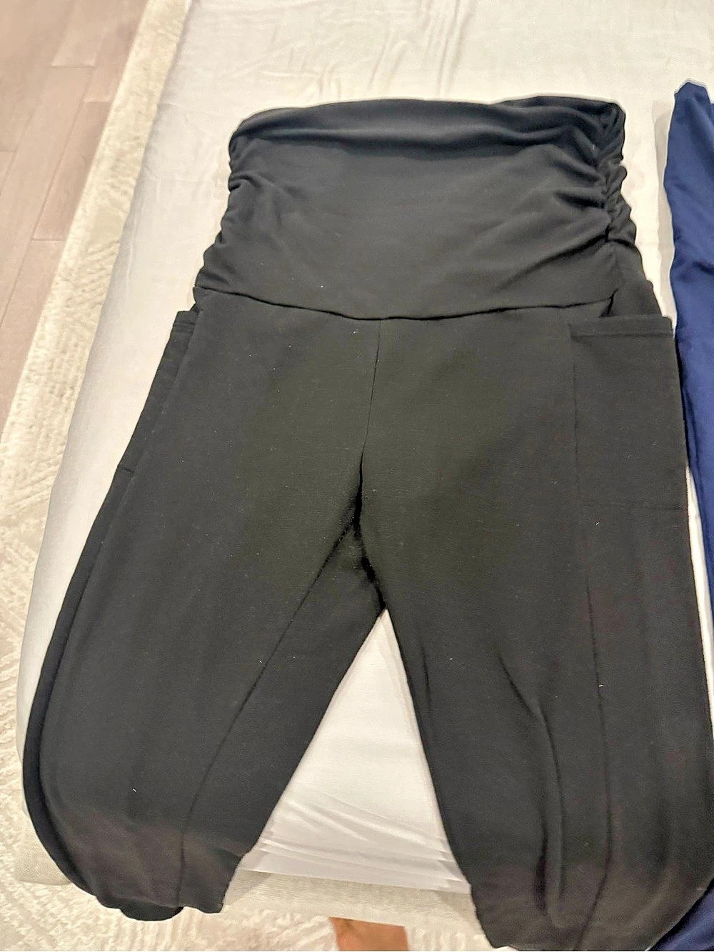Black & Blue maternity pants bundle of 3